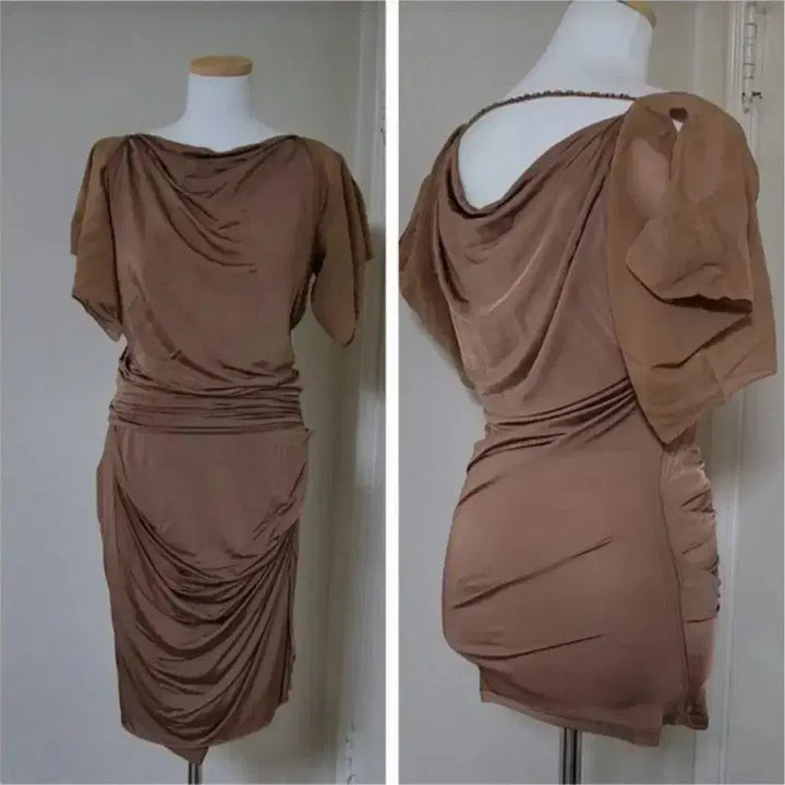 [BUNJANG] Set-up Banding Skirt &amp; Drape Top / 새상품/오브제/저지탑. 밴딩스커트.쎗업