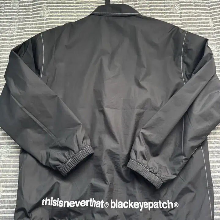 [BUNJANG] Dine That x Blackeyepatch Collaboration Coach Jacket Black / 디네댓x 블랙아이패치 콜라보 Coach Jacket Black