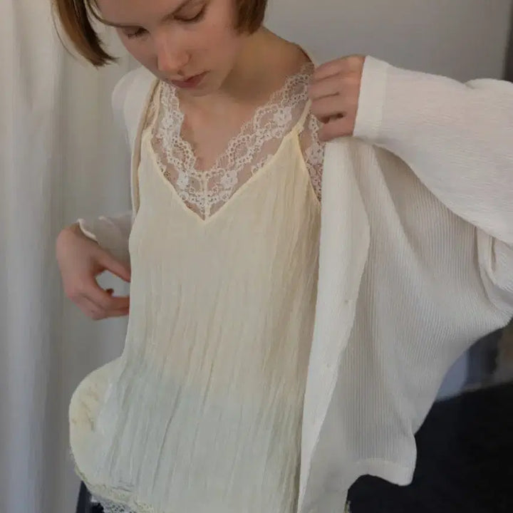 [BUNJANG] Sienne Sia Lace Camisole / 시엔느 Sia Lace Camisole