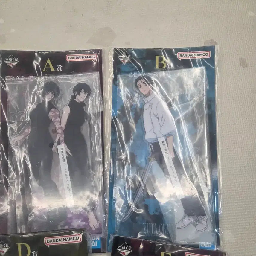 [BUNJANG] Jujutsu Kaisen Lottery Big Acrylic Stands Set of 5 / 주술회전 쿠지 빅아크릴 5조. 판매합니다 택포 35000