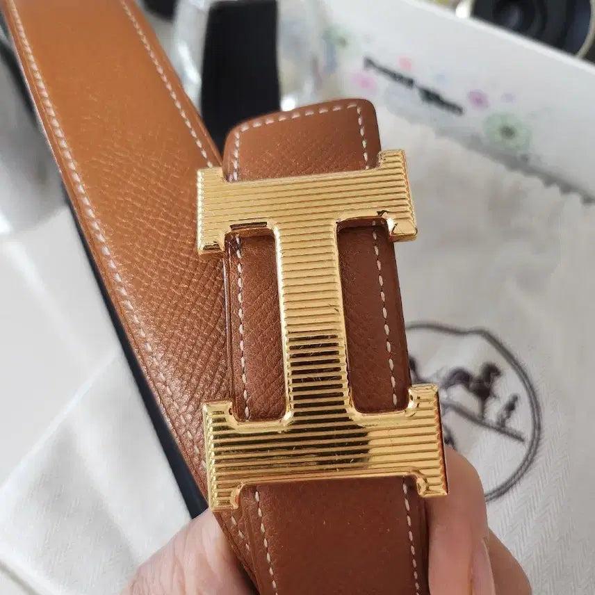 [BUNJANG] Hermès Reversible Belt 85 / 에르메스 양면 벨트(85)