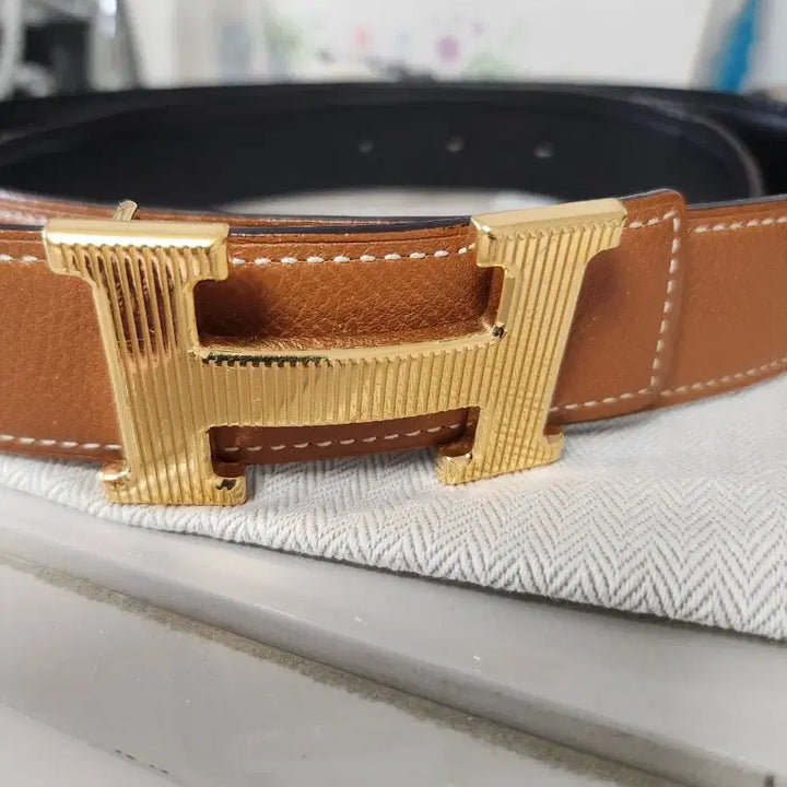 [BUNJANG] Hermès Reversible Belt 85 / 에르메스 양면 벨트(85)