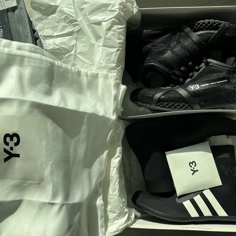 [BUNJANG] Adidas Y-3 Yohji Yamamoto 4D IO Qasa High Black / 아디다스 Y-3 요지 야마모토 4d iow 블랙 판매합니다. uk8 26
