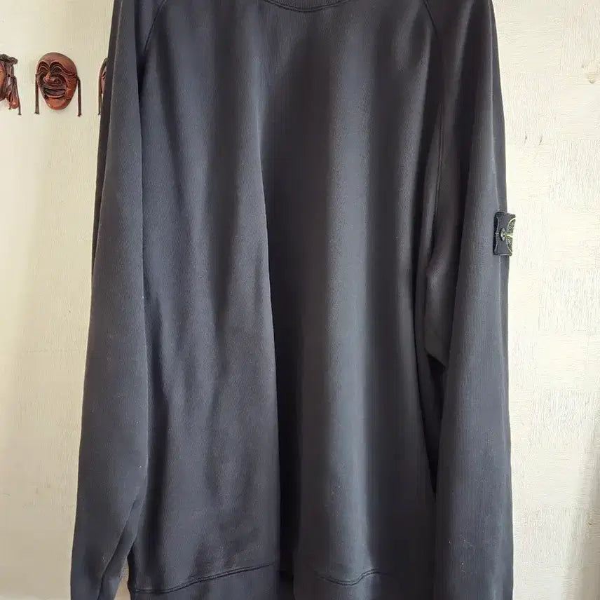 [BUNJANG] Stone Island Long Sleeve T-Shirt Black / 스톤아일랜드 롱슬리브, 스톤아일랜드 티셔츠, 스톤아일랜드맨투맨