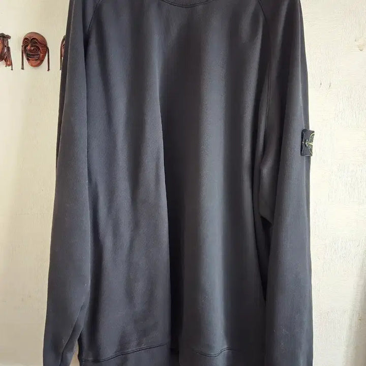 [BUNJANG] Stone Island Long Sleeve T-Shirt Black / 스톤아일랜드 롱슬리브, 스톤아일랜드 티셔츠, 스톤아일랜드맨투맨