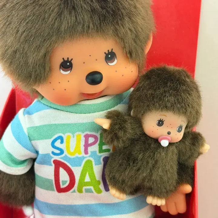 [BUNJANG] Monchhichi Super Daddy Monchhichi / 아빠와 아기 몬치치/ 슈퍼대디 몬치치
