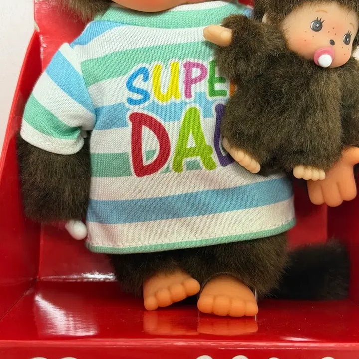 [BUNJANG] Monchhichi Super Daddy Monchhichi / 아빠와 아기 몬치치/ 슈퍼대디 몬치치