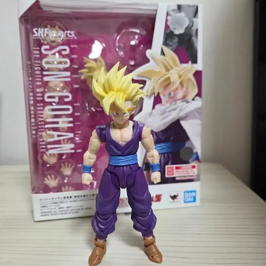[BUNJANG] Dragon Ball SH Figuarts Son Gohan w/ HYMR Custom Head / shf 드래곤볼 손오반 +hymr 커스텀 헤드