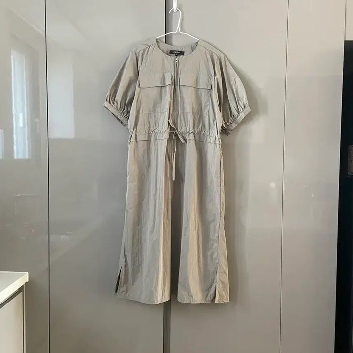[BUNJANG] Paprika Linen Blend Pocket Long Dress / 파프리카 바스락재질 포켓 원피스 55-66 새상품급