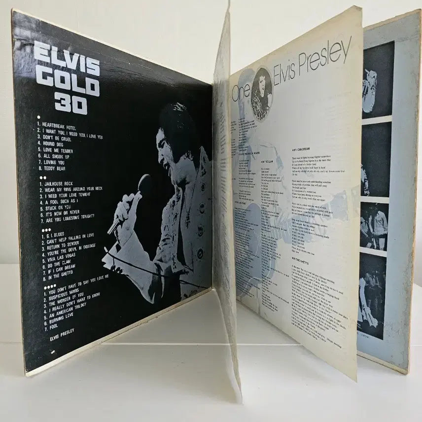 [BUNJANG] Elvis Gold 30 2LP Vinyl Record / 엘비스 Gold 30 2LP