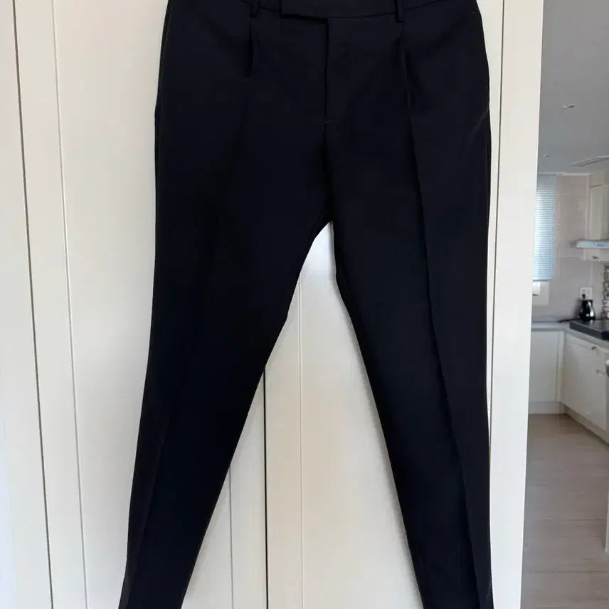 [BUNJANG] Pittorino Black Wool Slacks Size 52 (32-34) / 이탈리아 피티토리노 블랙 울 슬랙스 사이즈 52(32~34)