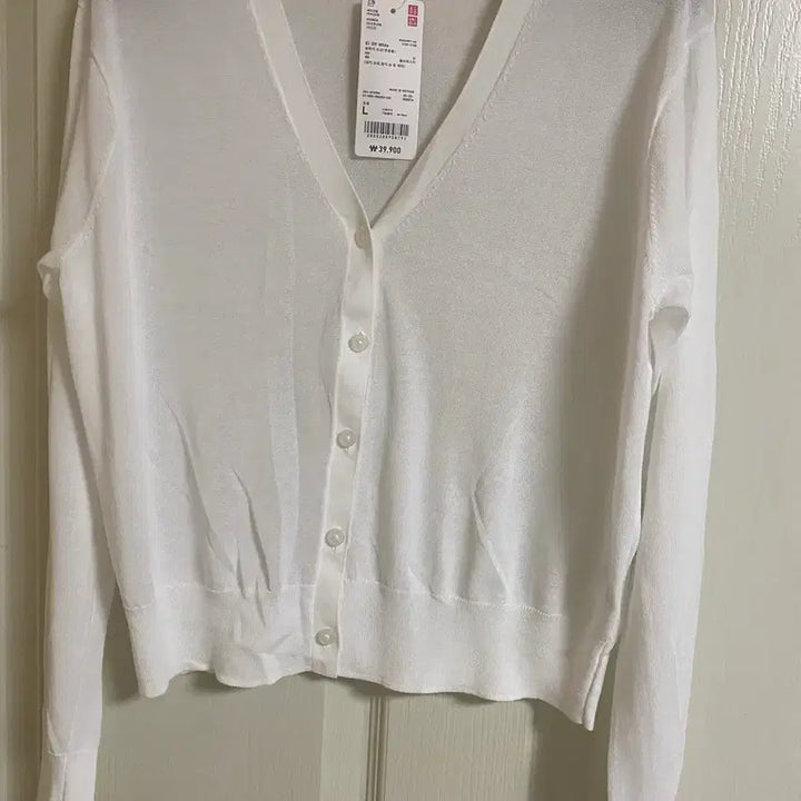 [BUNJANG] Uniqlo Summer Cardigan (Size L, New) / 유니클로여름가디건 새상품