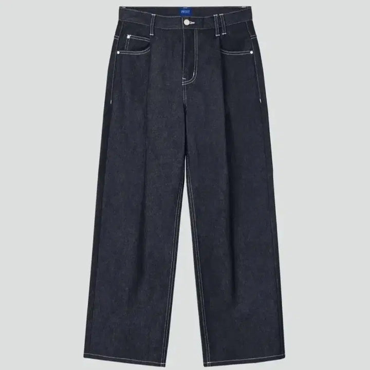 [BUNJANG] Dekete Indigo Wide Denim Pants (Size 30) / 데케트 와이드 데님 팬츠 인디고 30