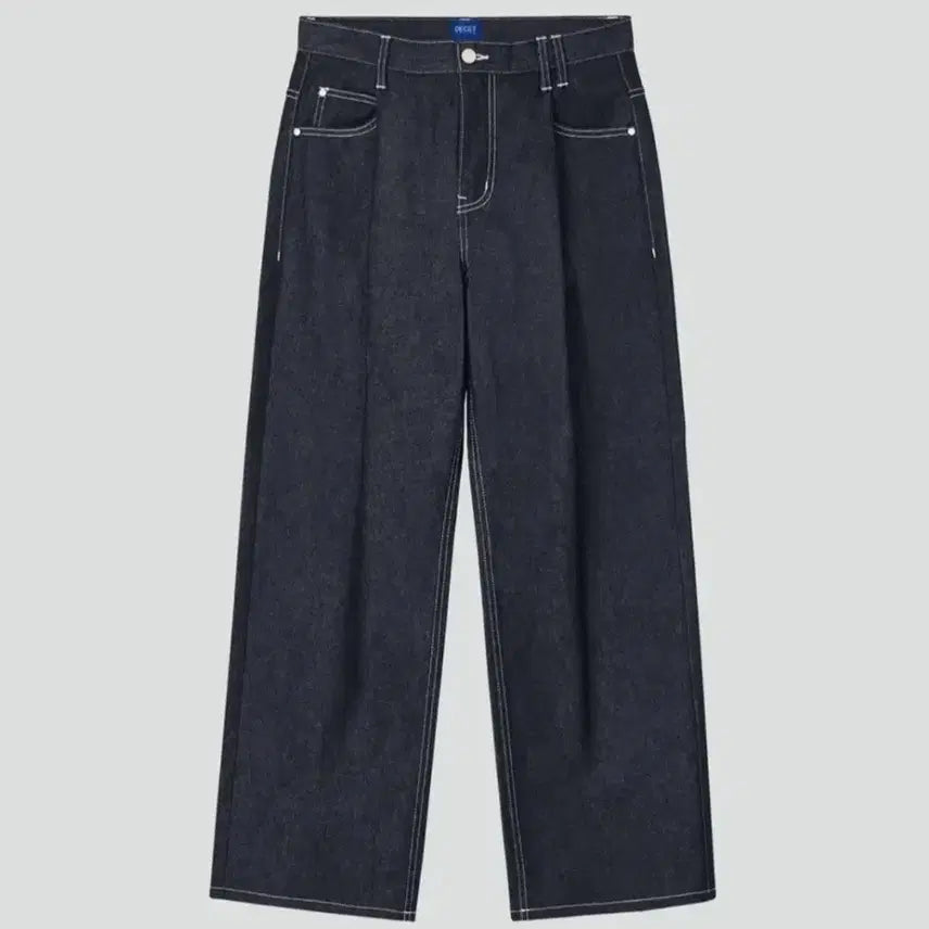 [BUNJANG] Dekete Indigo Wide Denim Pants (Size 30) / 데케트 와이드 데님 팬츠 인디고 30