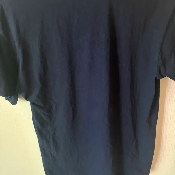 [BUNJANG] Comme des Garçons Navy Double Heart T-Shirt / 꼼데가르송 네이비 더블 하트 반팔티