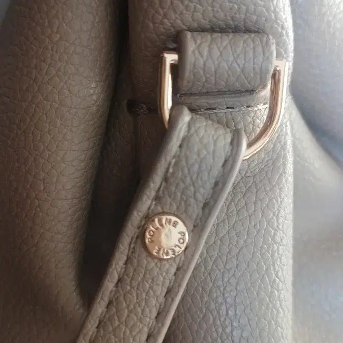 [BUNJANG] Polene Numero Dix Taupe Mini Tote Bag with Dust Bag / 폴렌느 누메로 엉 토프 미니+ 더스트백