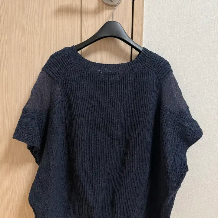 [BUNJANG] System Loose Fit Navy Knit / 2023 시스템 루즈핏 네이비 니트