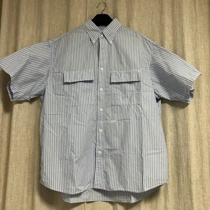 [BUNJANG] The North Face Purple Label Button Down Striped Field Shirt / [L] 노스페이스 퍼플라벨 버튼 다운 스트라이프 필드 셔츠