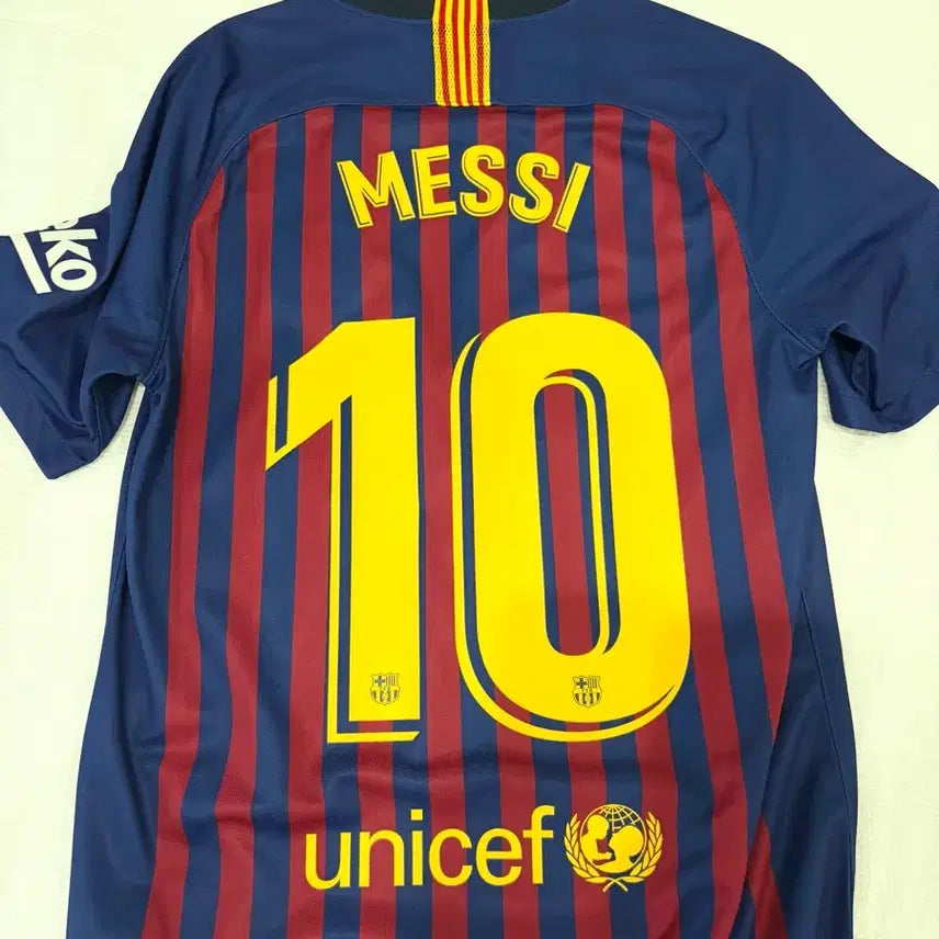 [BUNJANG] FC Barcelona 2018-19 Home Authentic Jersey Size S / 바르셀로나 1819 홈 S사이즈 어센틱