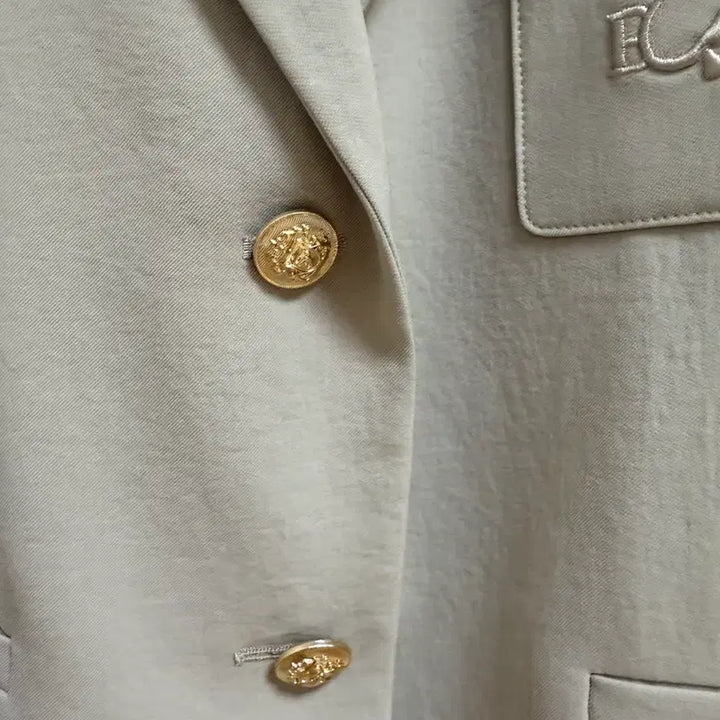 [BUNJANG] SJYP Embroidered Cropped Jacket / 타임_에스제이 자수 크롭 자켓
