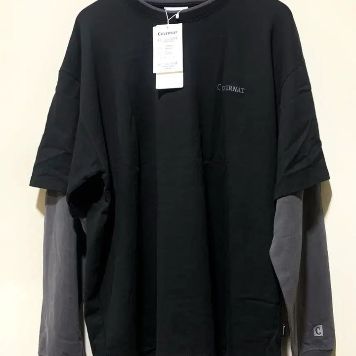 [BUNJANG] Covernat Layered Long Sleeve T-Shirt XL / 새상품 커버낫 레이어드 긴팔티셔츠 XL 남녀공용 105 긴팔티