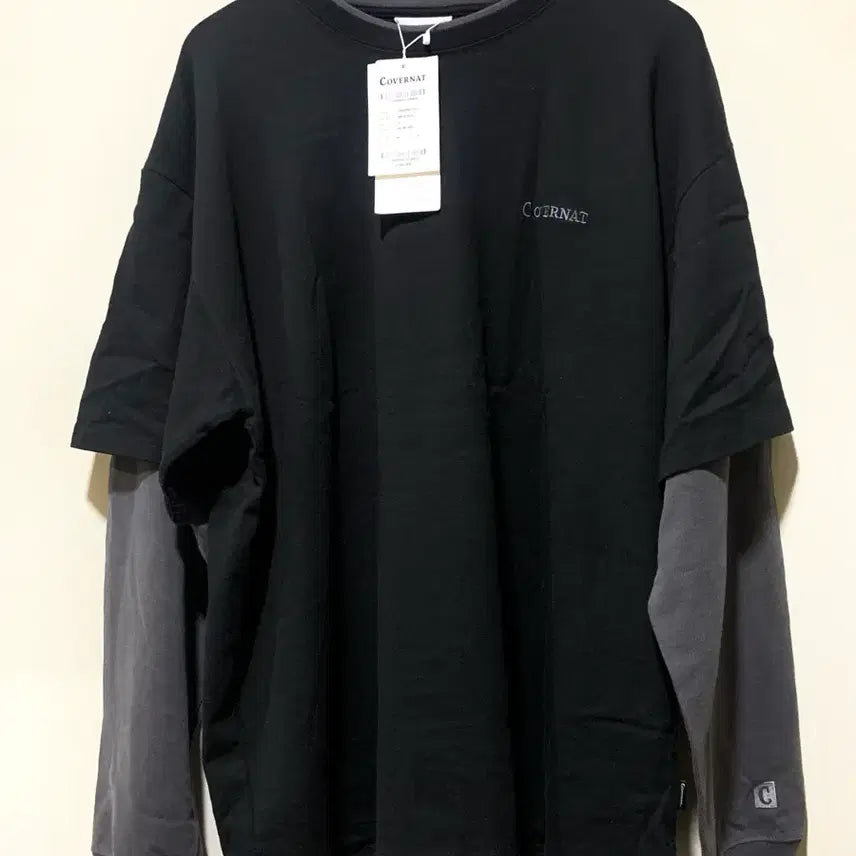 [BUNJANG] Covernat Layered Long Sleeve T-Shirt XL / 새상품 커버낫 레이어드 긴팔티셔츠 XL 남녀공용 105 긴팔티