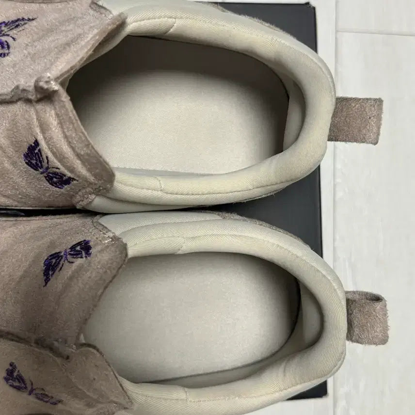 [BUNJANG] Reebok x Needles Beatnik Moc Modern Beige Extreme Purple (260) / [260] 리복 x 니들스 비트닉 목 모던 베이지 익스트림 퍼플