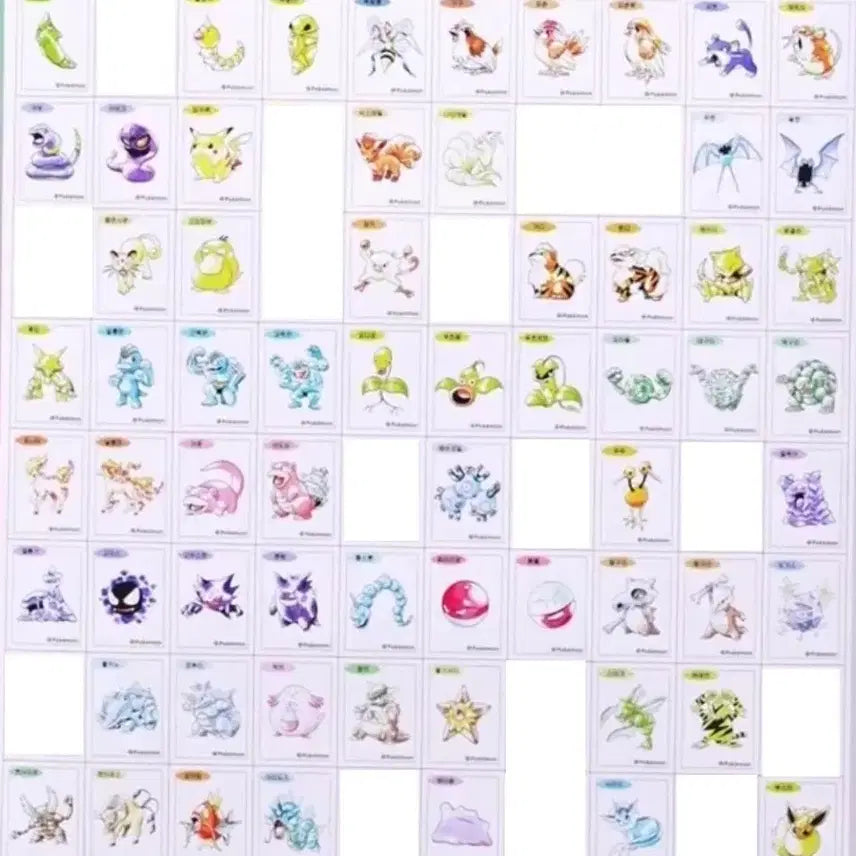 [BUNJANG] Pokemon 30th Anniversary Stickers (Tteuboseal) / 포켓몬 신상 30주년 띠부씰 판매 or 교환