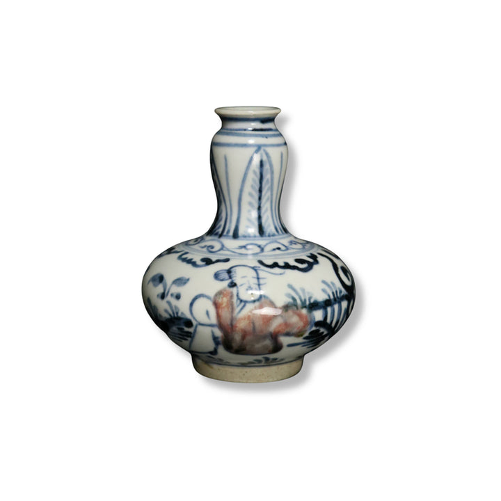 [SOLD OUT] 백자청화유리홍인물문유병 [중국도자기]