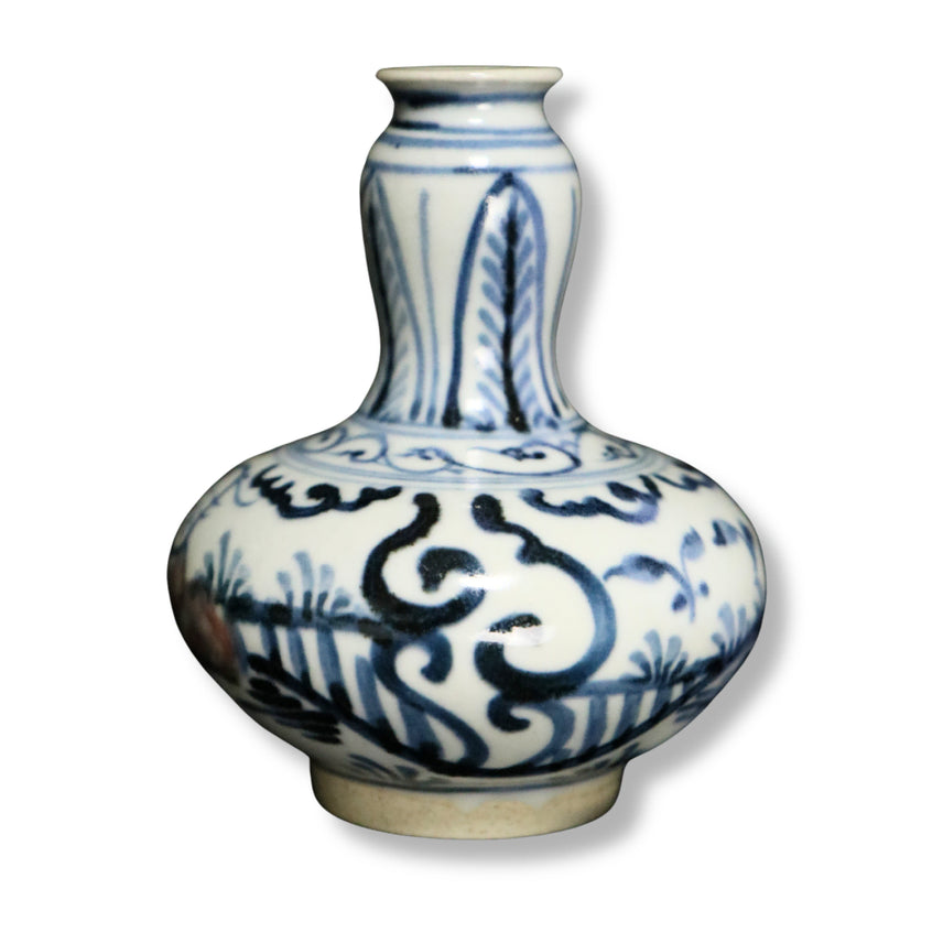 [SOLD OUT] 백자청화유리홍인물문유병 [중국도자기]