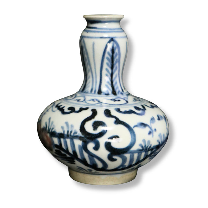 [SOLD OUT] 백자청화유리홍인물문유병 [중국도자기]