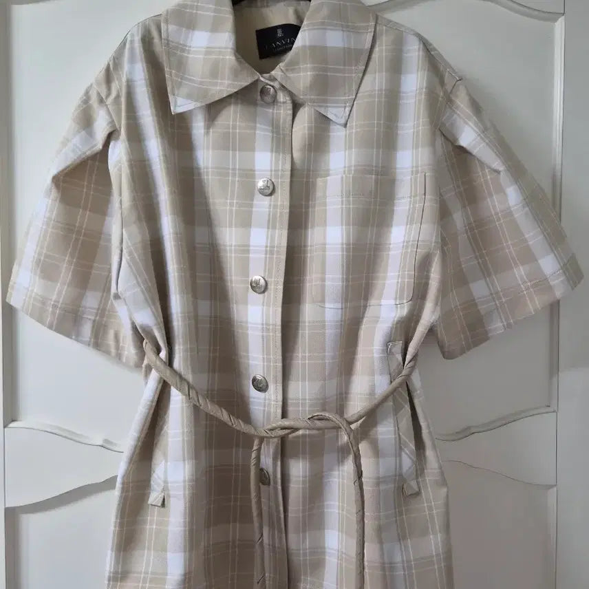 [BUNJANG] Lanvin Check Jacket Jumper / 새거) 랑방 체크 자켓 점퍼