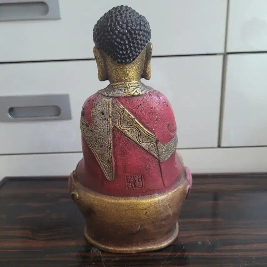 [BUNJANG] Iron Seated Buddha Statue / ,무쇠 당체 좌상 불상