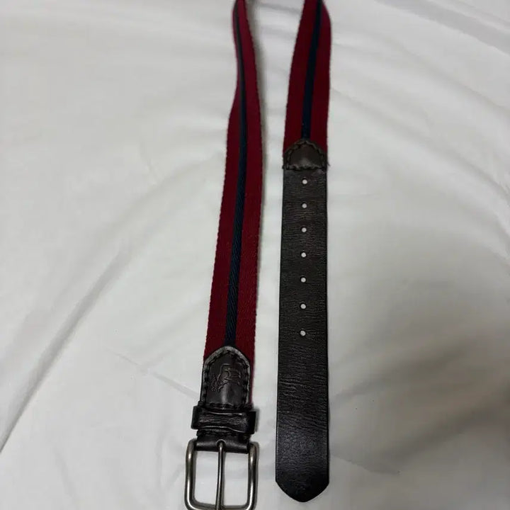 [BUNJANG] Abercrombie &amp; Fitch Striped Belt / 아베크롬비 스트라이프 벨트