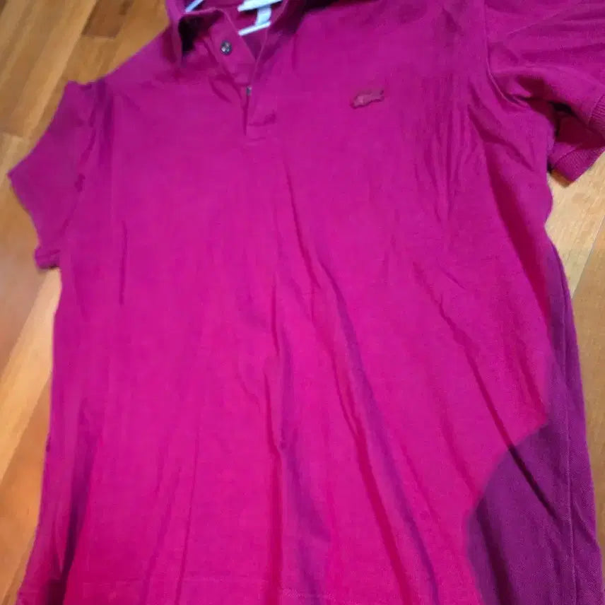 [BUNJANG] Lacoste Paris Polo Shirt M Pink / 라코스테 파리 폴로 m