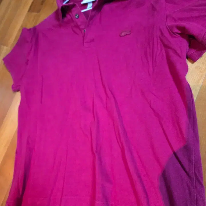 [BUNJANG] Lacoste Paris Polo Shirt M Pink / 라코스테 파리 폴로 m