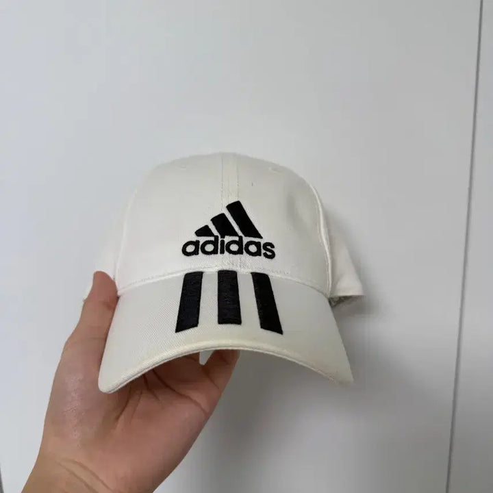 [BUNJANG] Adidas Three-Stripes Cotton Ball Cap OSFW / 아디다스 삼선 볼캡 모자