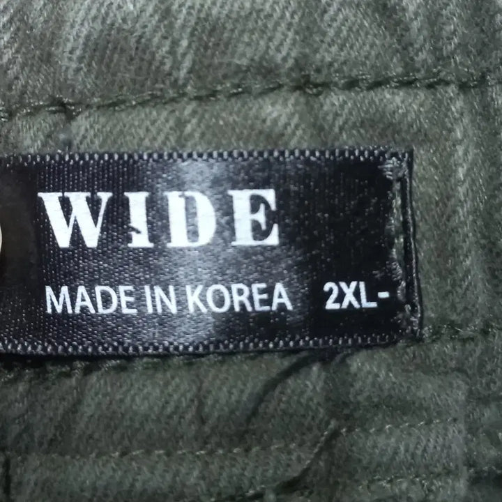 [BUNJANG] Khaki Cargo Jogger Pants 2XL (Size 36) / 카키 밴딩 카고 조거패츠2XL 사이즈36