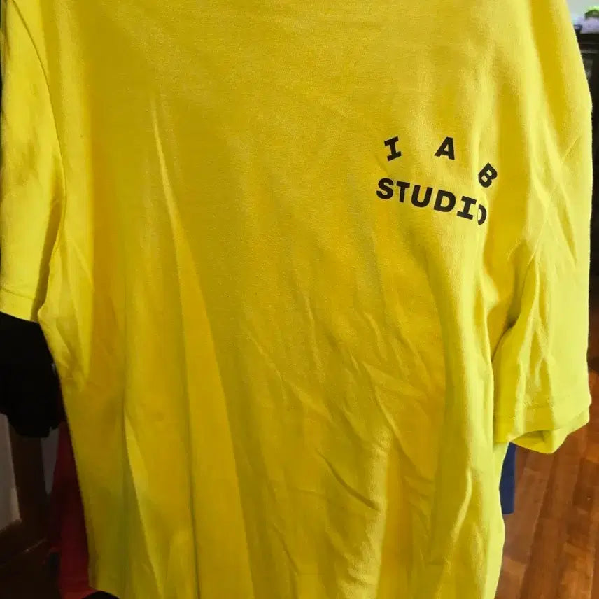 [BUNJANG] ASICS IAB Studio Collaboration T-Shirt Yellow / 아식스 IAB 스튜디오 반팔 티셔츠 옐로우