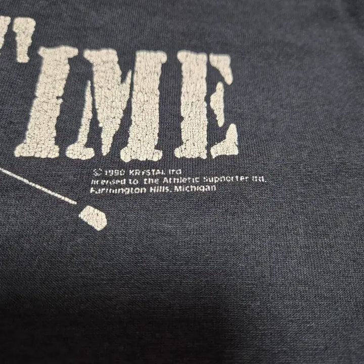 [BUNJANG] MC Hammer x Detroit Pistons Single Stitch T-Shirt (L) / MC Hammer x 디트로이트 피스톤즈 싱글스티치 티셔츠 (L)