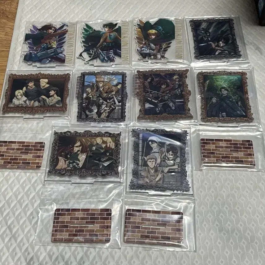 [BUNJANG] Attack on Titan Ichiban Kuji High-Tier Acrylic Stand Bundle / 진격의거인 제일복권 하위상 아크릴 묶음판매