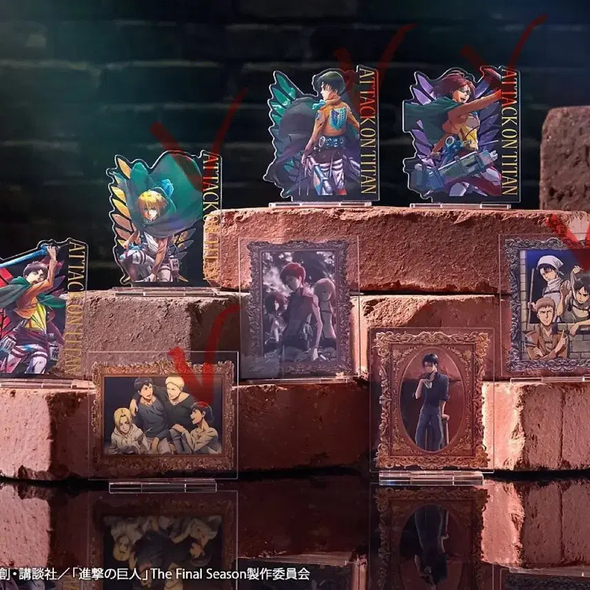 [BUNJANG] Attack on Titan Ichiban Kuji High-Tier Acrylic Stand Bundle / 진격의거인 제일복권 하위상 아크릴 묶음판매