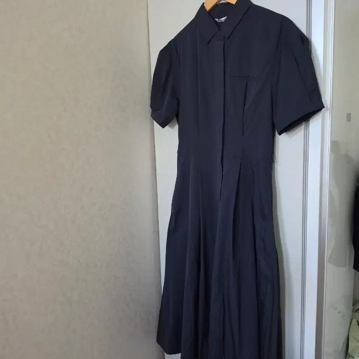 [BUNJANG] Gemma World Navy Long Shirt Dress / 새상품)젬마월드 네이비 롱원피스