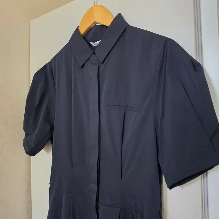 [BUNJANG] Gemma World Navy Long Shirt Dress / 새상품)젬마월드 네이비 롱원피스