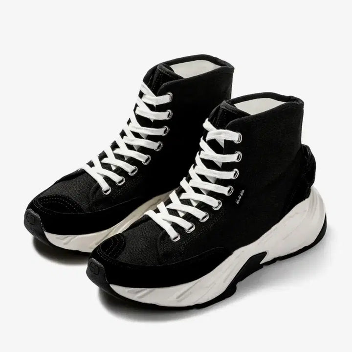 [BUNJANG] Others Terre High Black/White Sneakers / 어더스 테르 하이 블랙화이트
