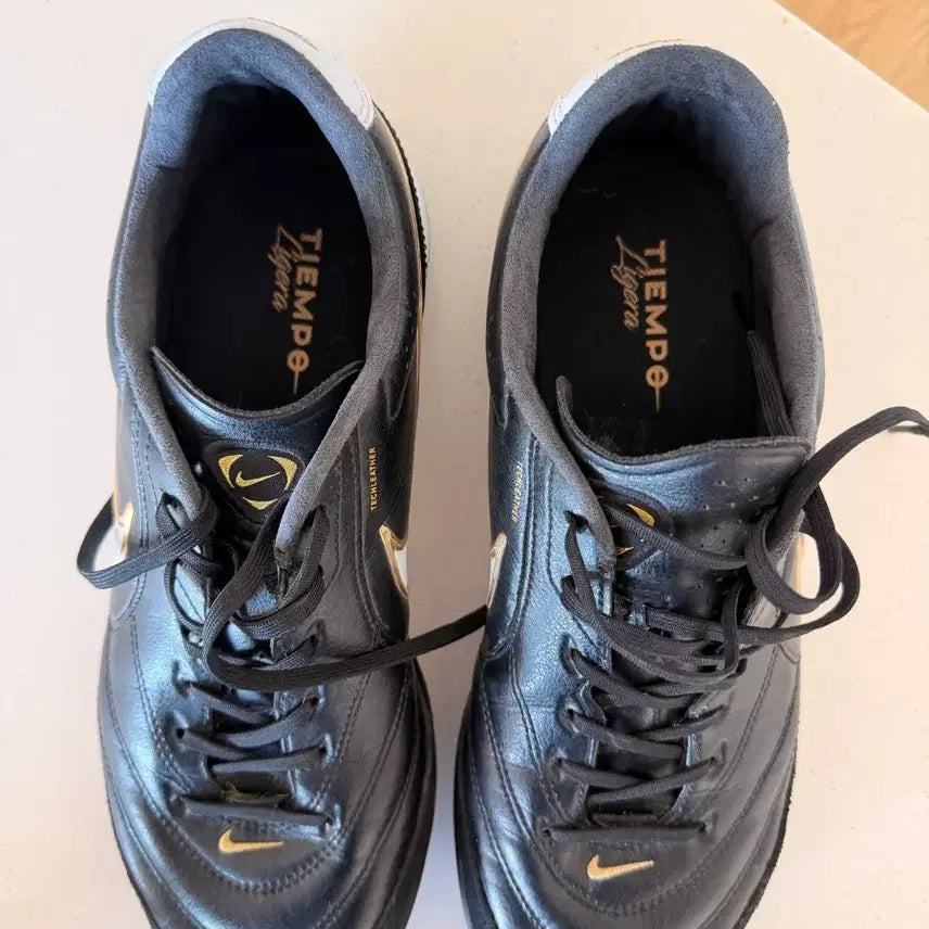 [BUNJANG] Nike RhyGeri Pro TF 295mm Black Gold / 리게리프로tf 검골295mm