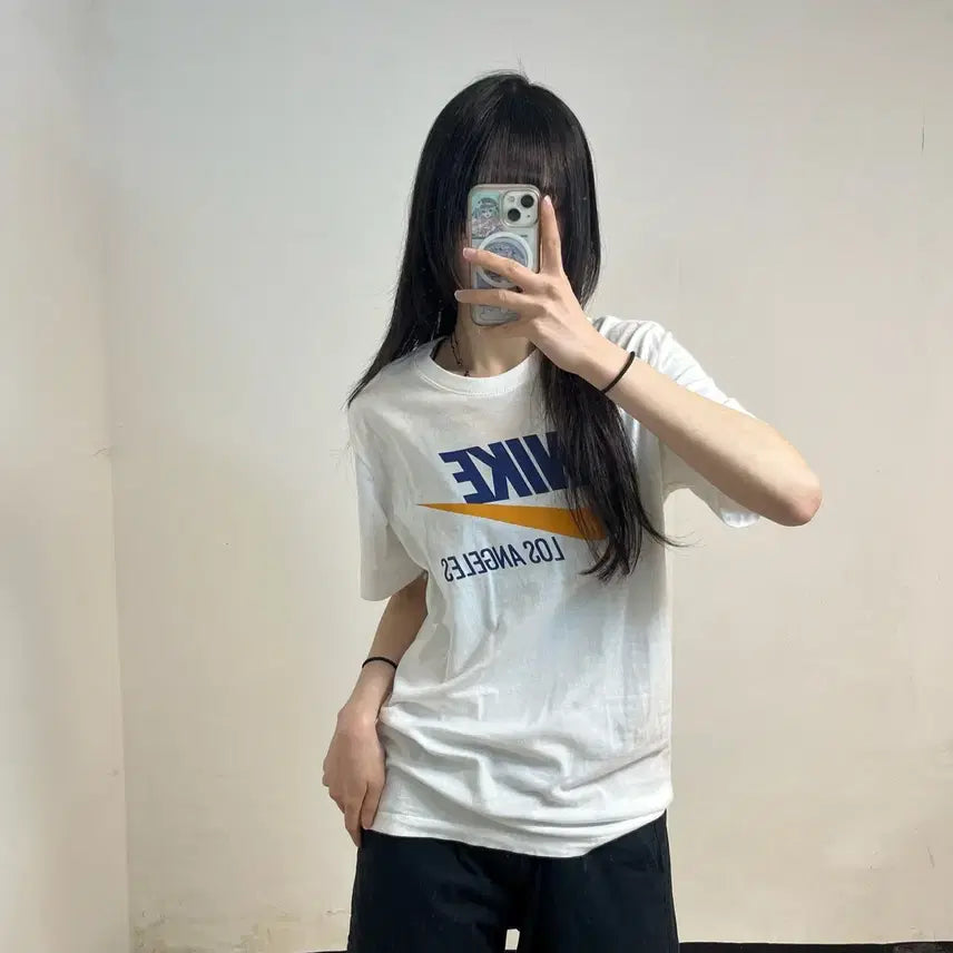 [BUNJANG] Nike White T-Shirt M Size / 나이키 화이트 티셔츠