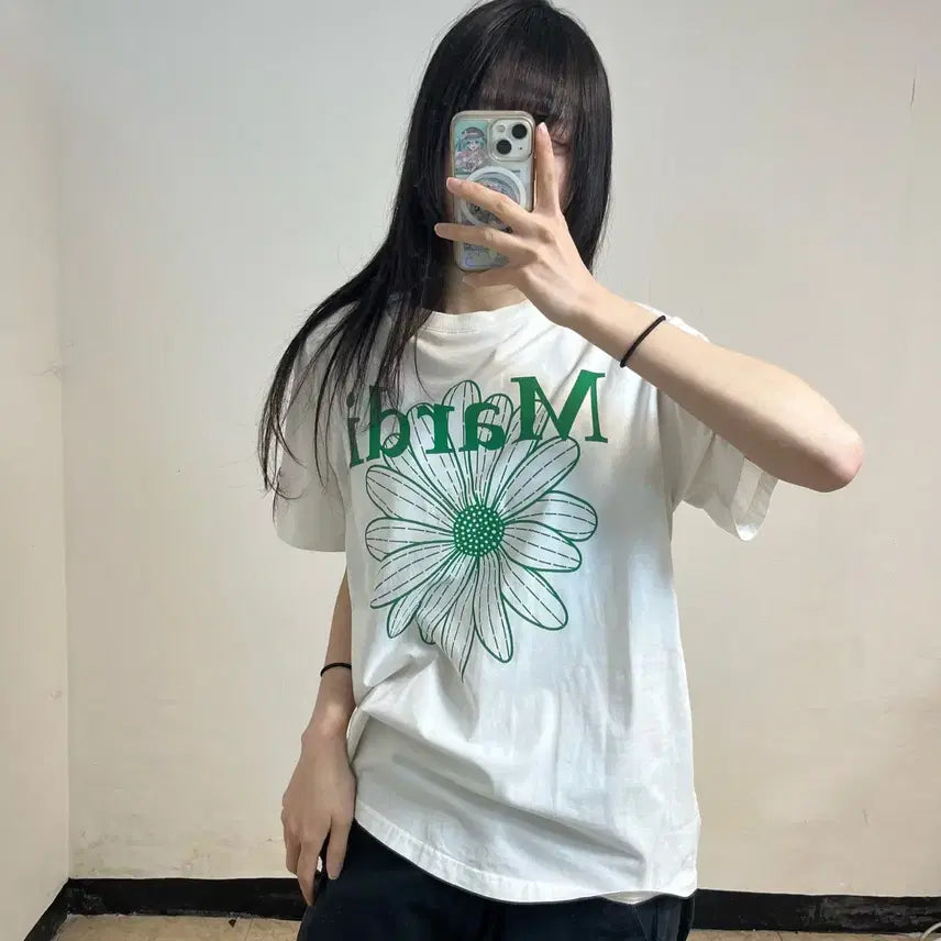 [BUNJANG] Mardi Mercredi OS Size T-Shirt / 마르디 메크르디 티셔츠