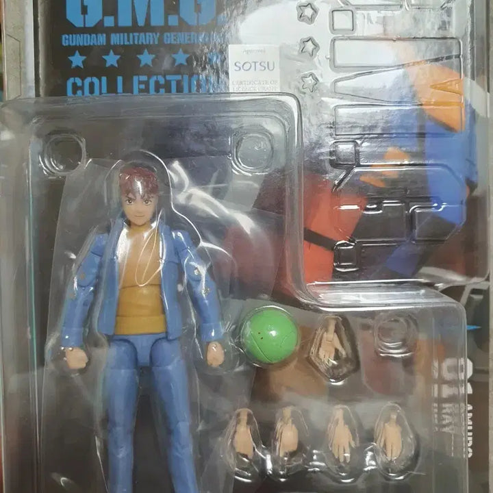[BUNJANG] Megahouse Amuro Ray G.M.G. Collection Figure (Sealed) / 미개봉 메가하우스 아무로 레이 G.M.G. 콜렉션 피규어입니다.