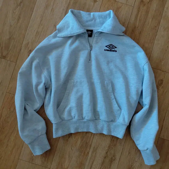 [BUNJANG] Umbro Half-Zip Sweatshirt Size 85 / 엄브로 반집업 맨투맨 85